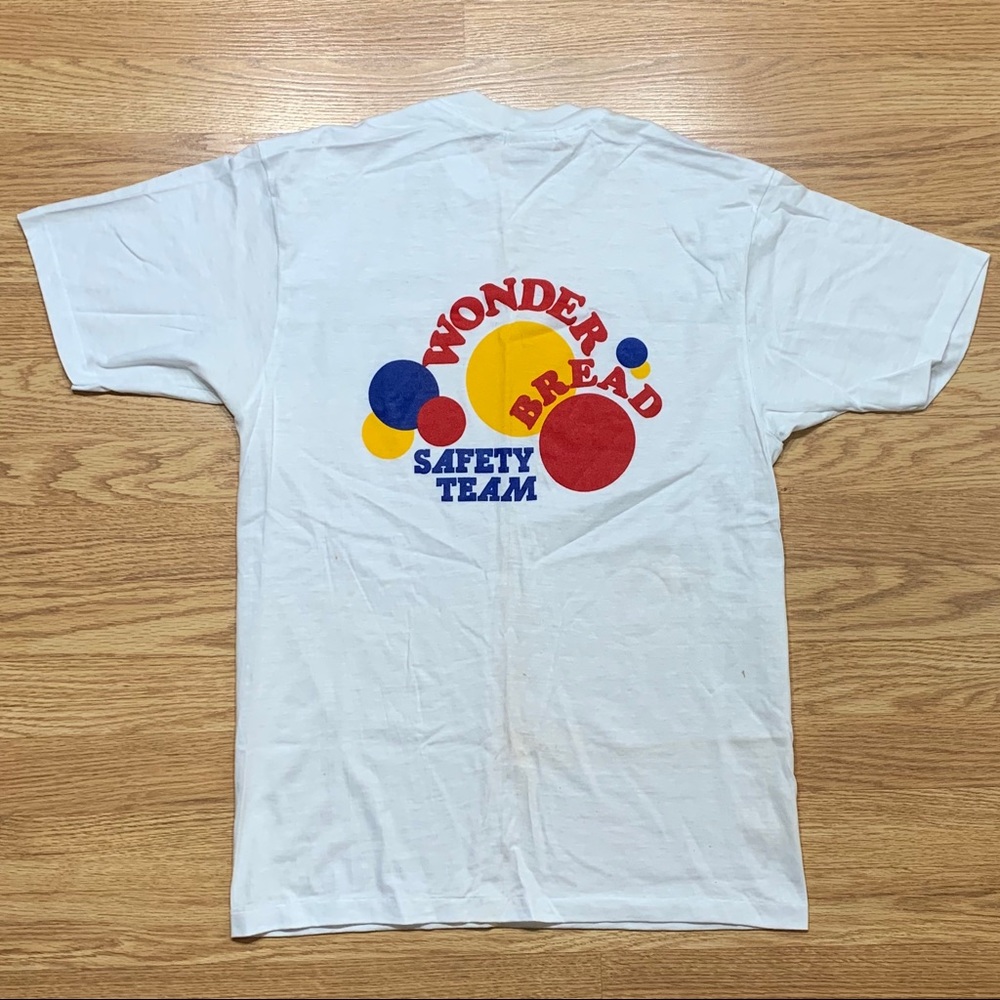 Vintage Wonder Bread 1980s T Shirt Food Snack